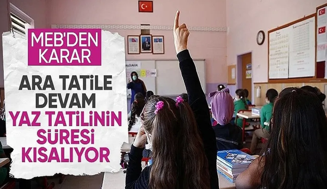 Yaz tatili kısalacak, okul süresi artacak