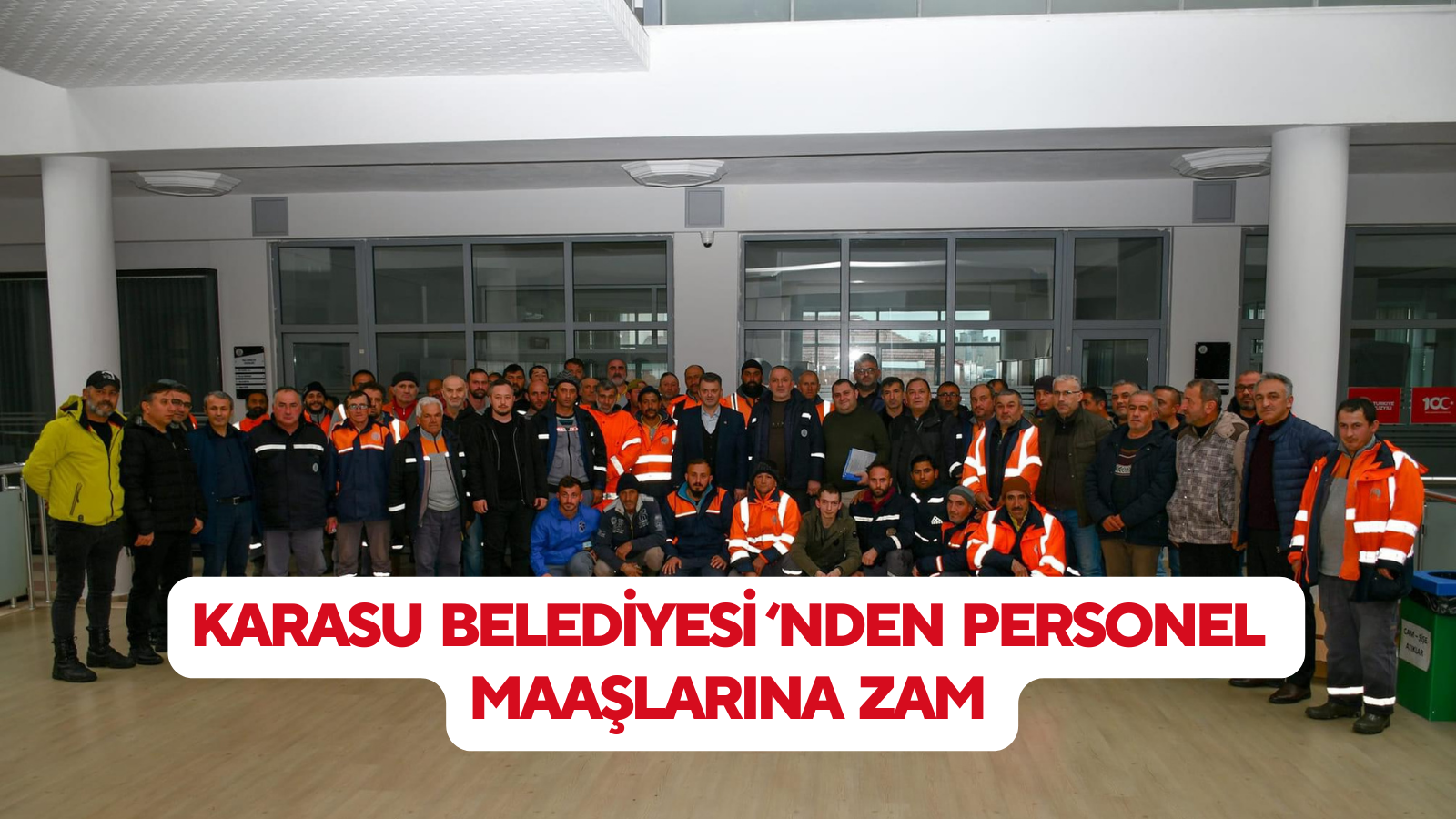 Karasu Belediyesi’nden Personel Maaşlarına Zam