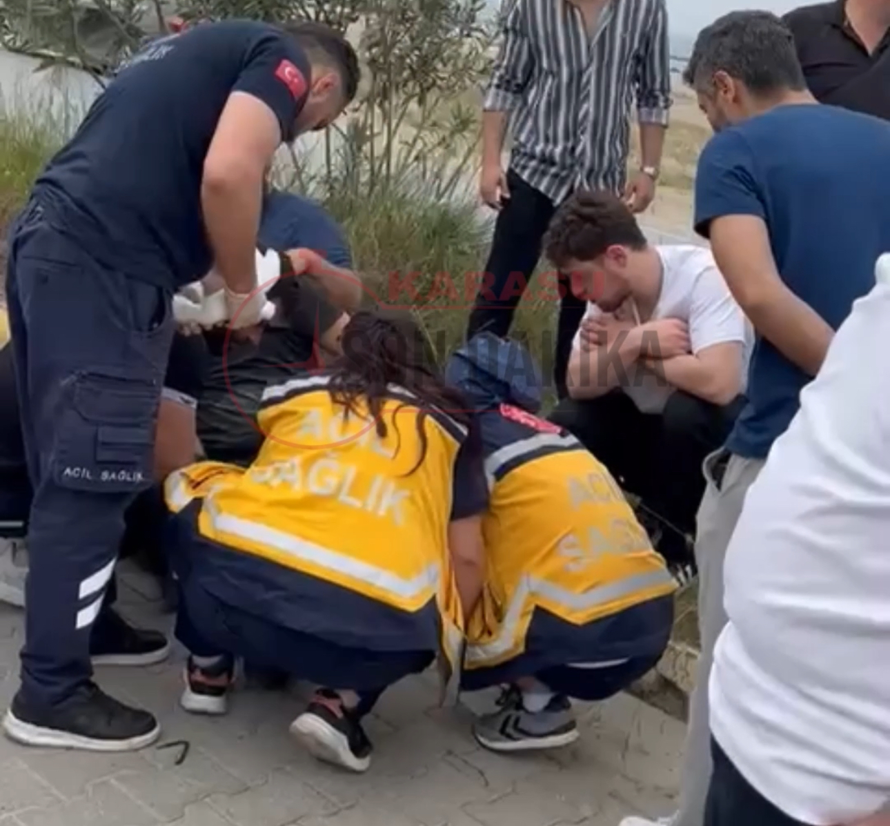 Doğu Karadeniz Caddesi’nde Motosiklet Kazası: 1 Yaralı