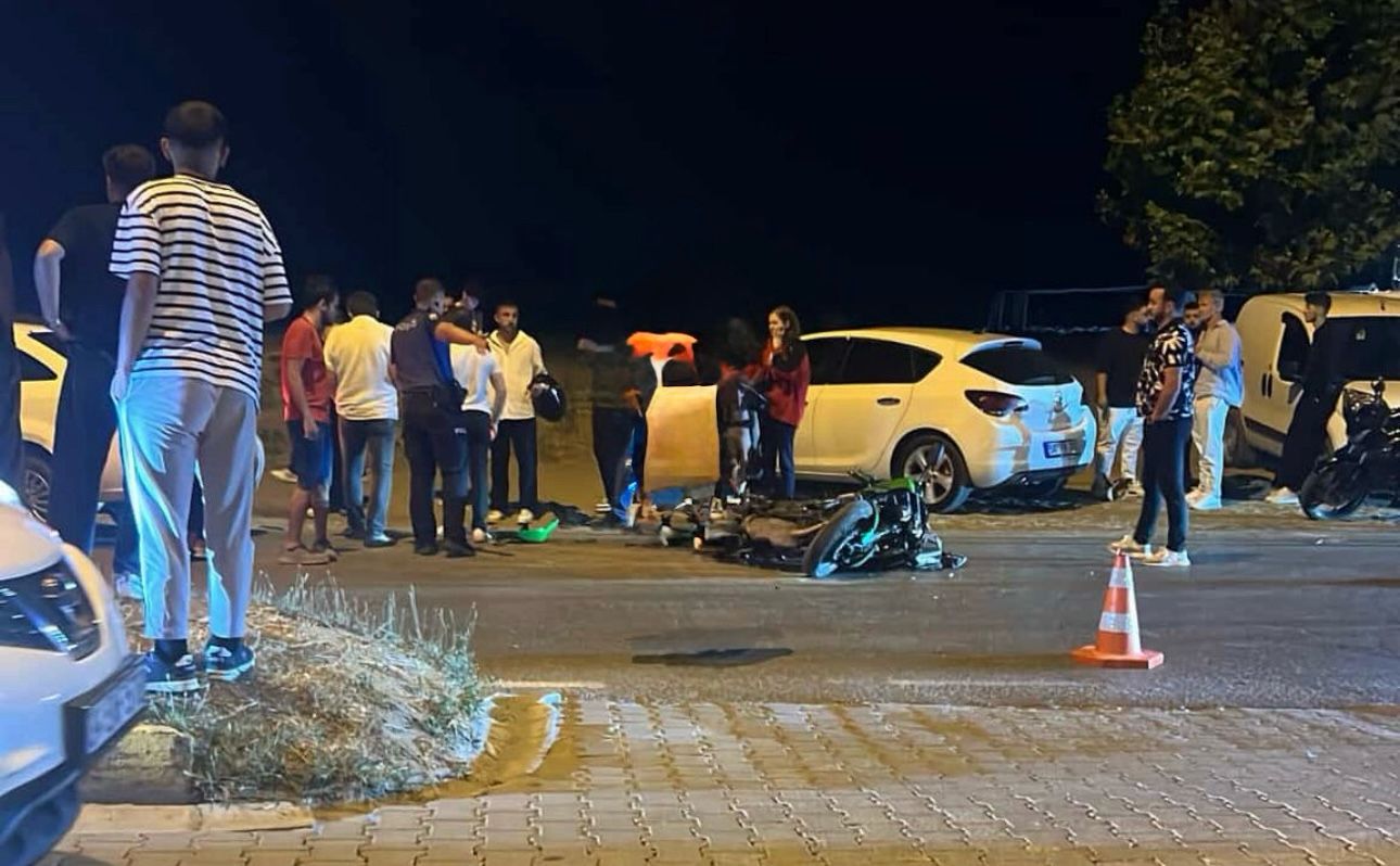 Karasu’da Motosiklet Kazası: 1 Kişi Yaralandı